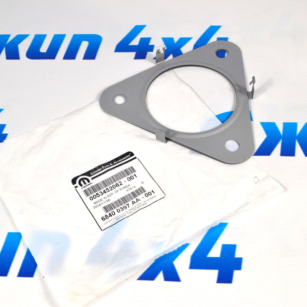 Прокладка приемной трубы Jeep Wrangler JL/Dodge Ram 1500 DT V3.0CRD 2020-2023 68400397AA