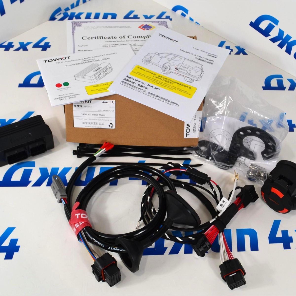 Проводка фаркопа для TANK 500 гибрид TK91312-2