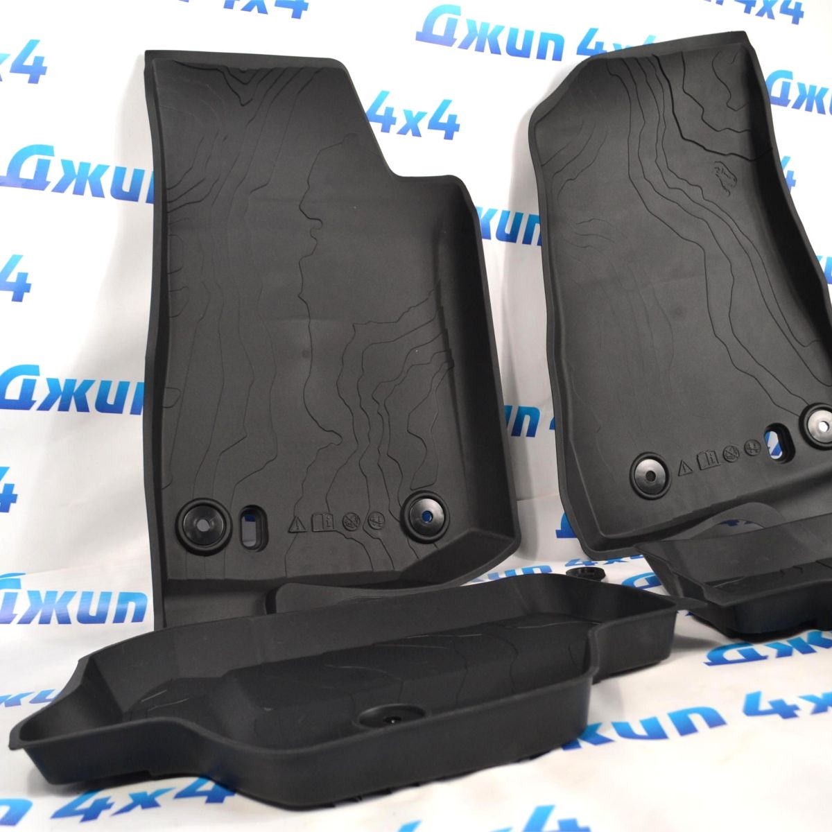 Ковры в салон Jeep Wrangler JL 3 двери 2018- (комплект) 82216625AB