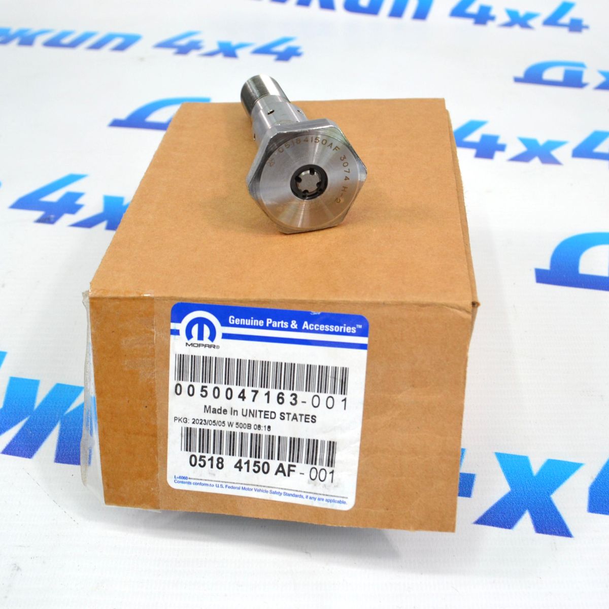 Клапан контроля давления масла фазовращателя Jeep Grand Cherokee WK2 V3.6 05184150AF
