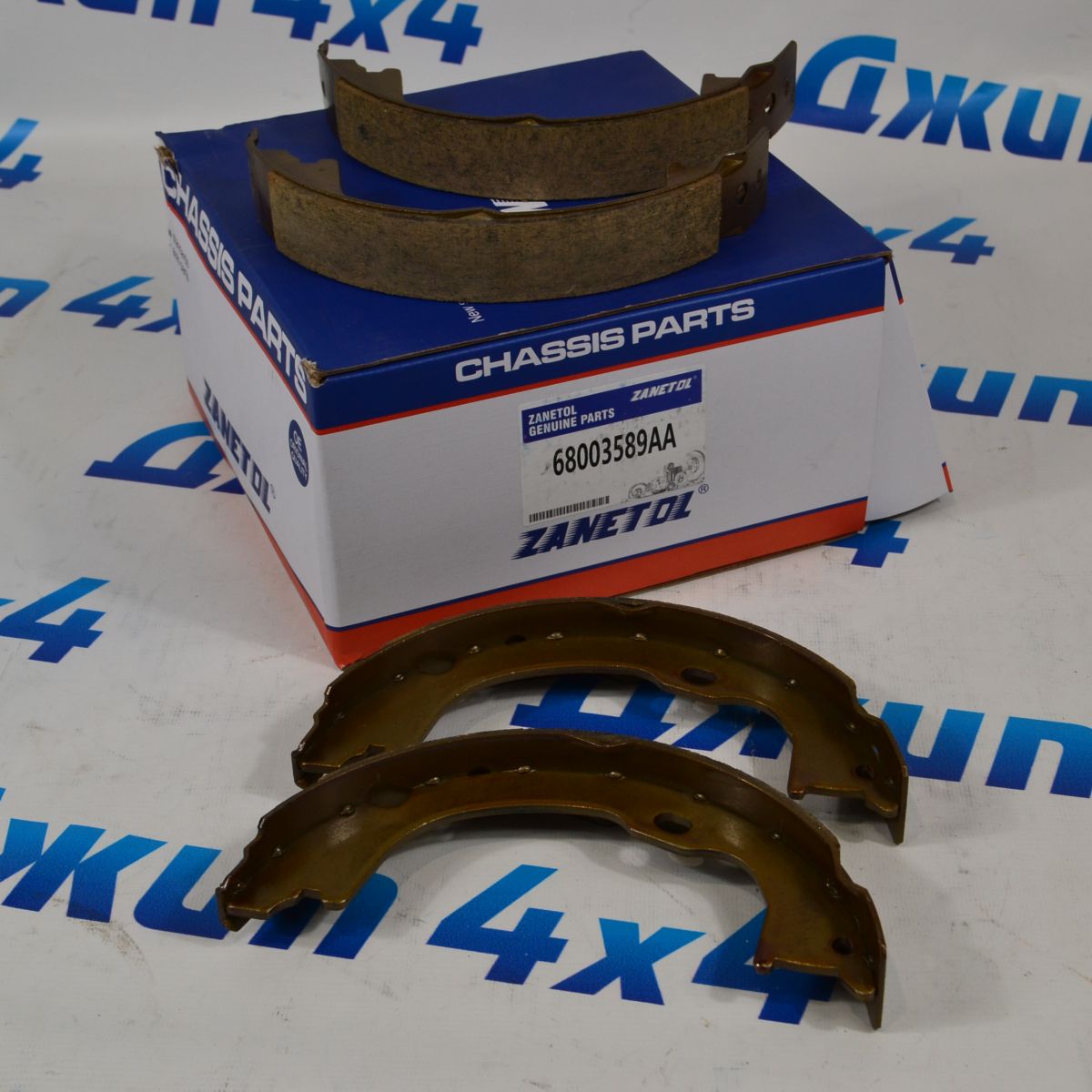 Колодки стояночного тормоза Jeep Wrangler JL/Jeep Wrangler JK/Jeep Cherokee KK/Dodge Nitro KA 68003589AA