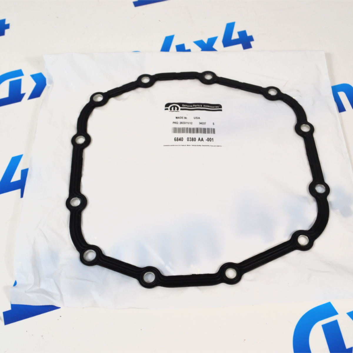 Прокладка крышки дифференциала переднего моста Jeep Wrangler JL/Jeep Gladiator 68400380AA