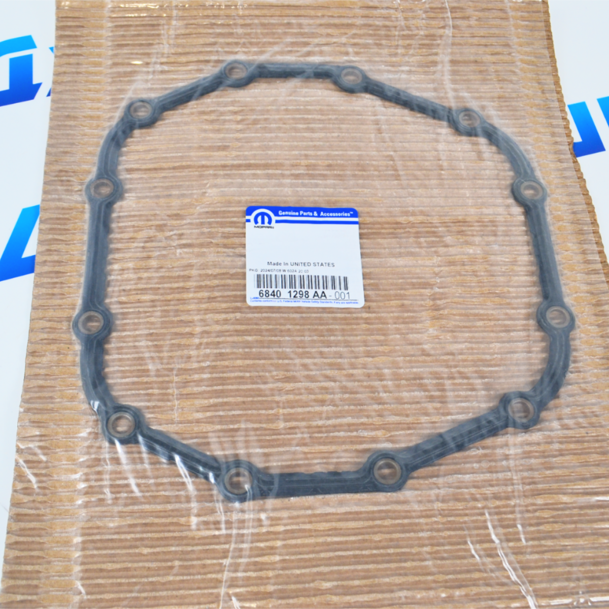 Прокладка крышки заднего моста Jeep Wrangler JL/Jeep Gladiator JT 68401298AA