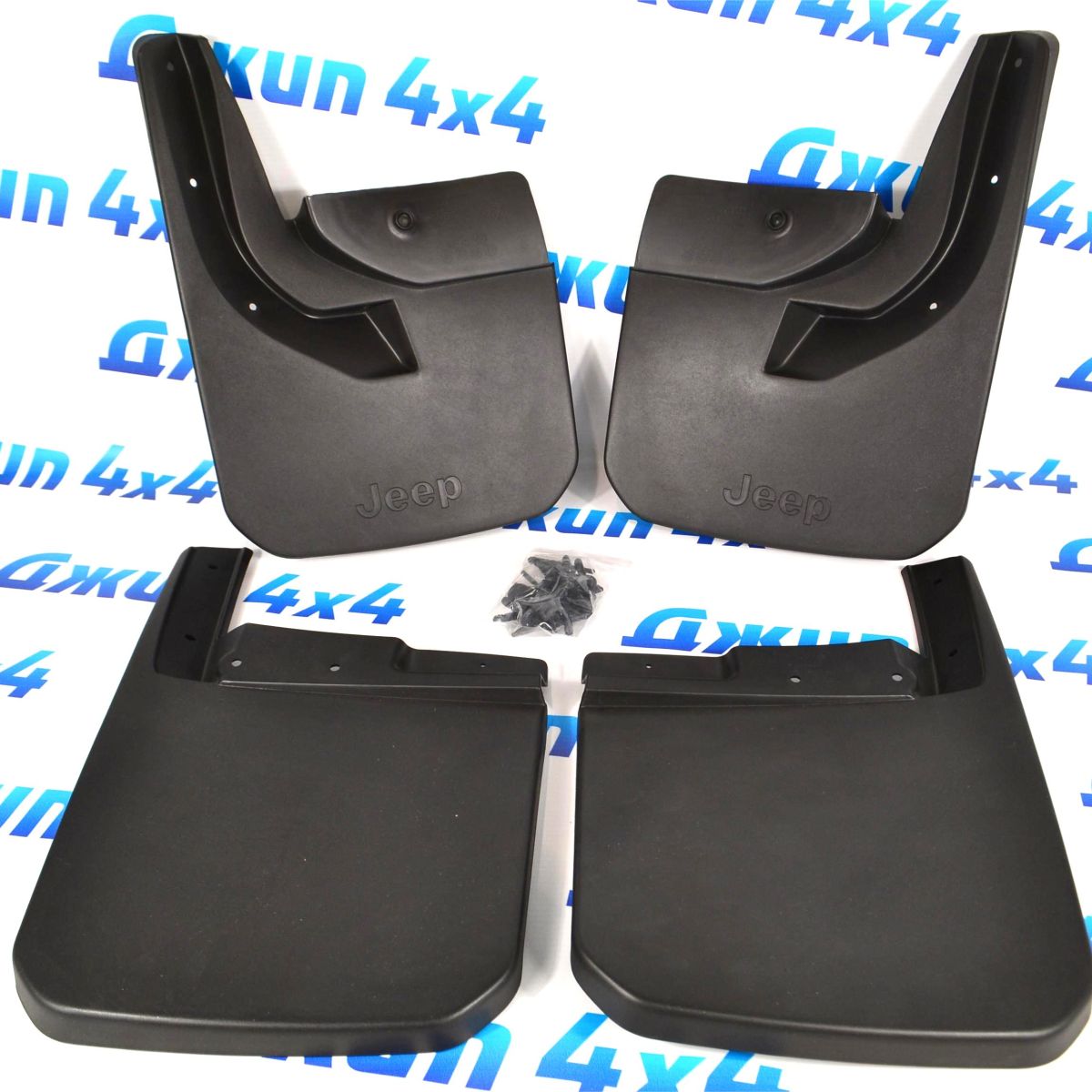 Брызговики Jeep Wrangler JL с логотипом (комплект) 82215332AC