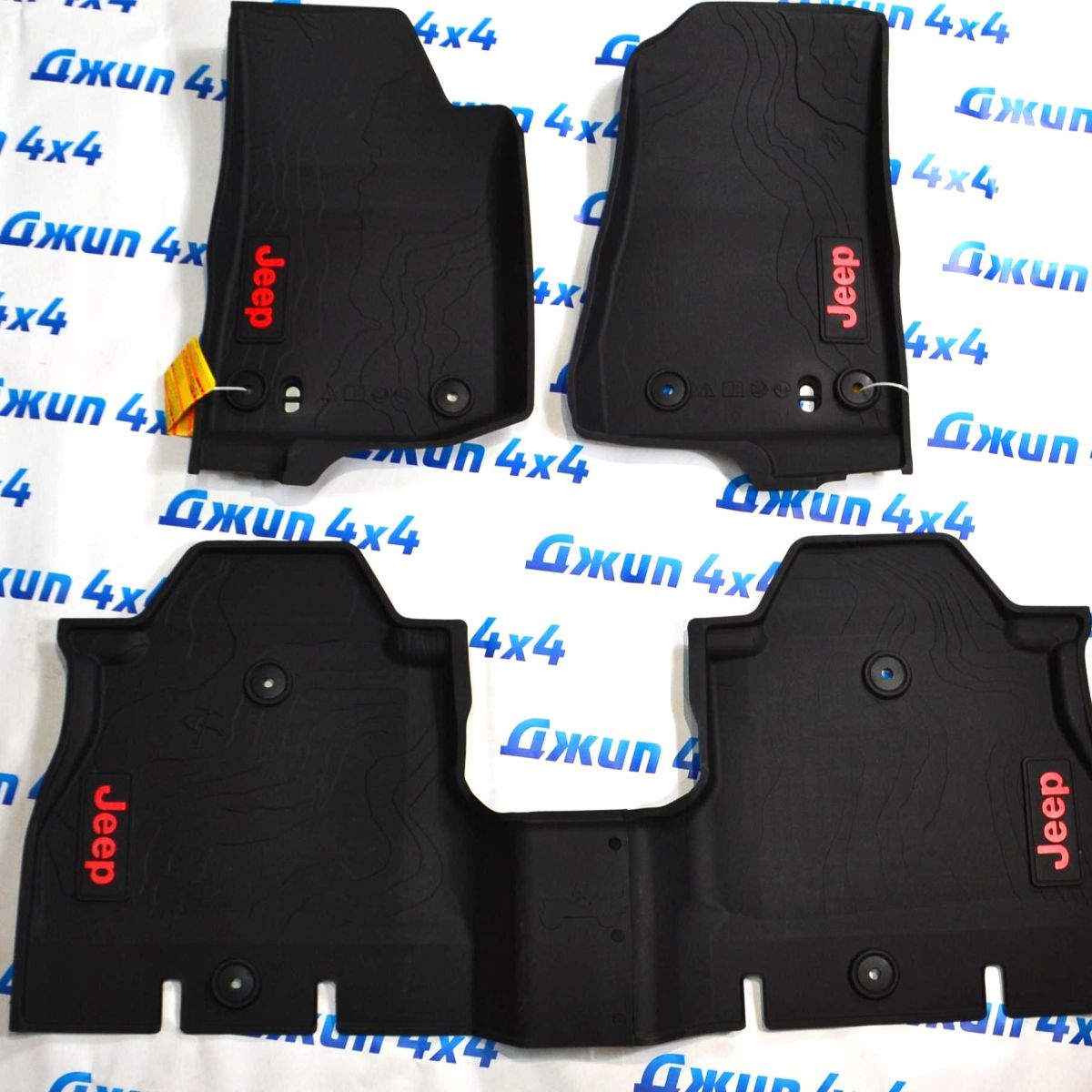 Ковры в салон Jeep Wrangler JL 4 двери 2018- (комплект) 82216623AB