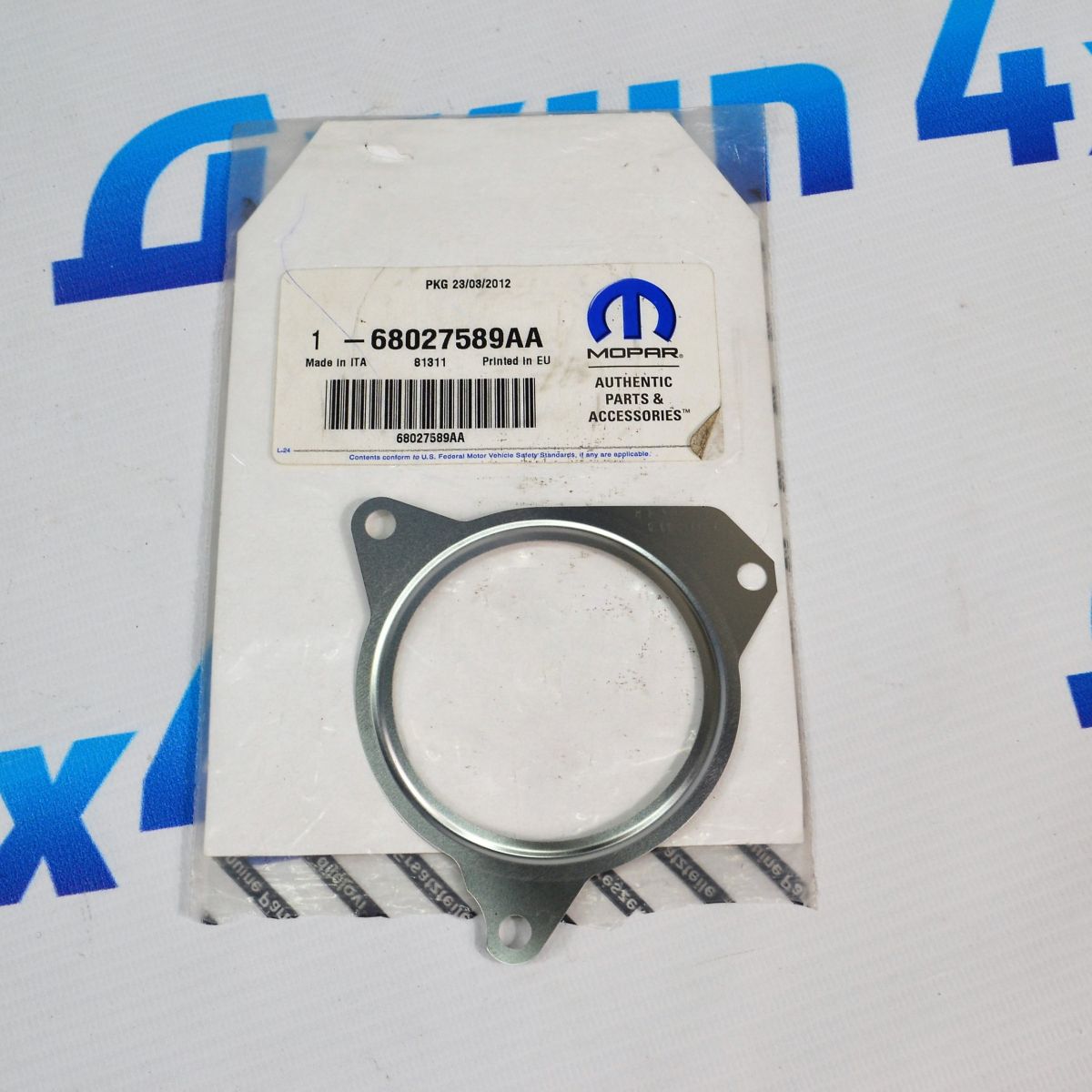 Прокладка клапана EGR Jeep/Dodge/Chrysler V2.8CRD 68027589AA