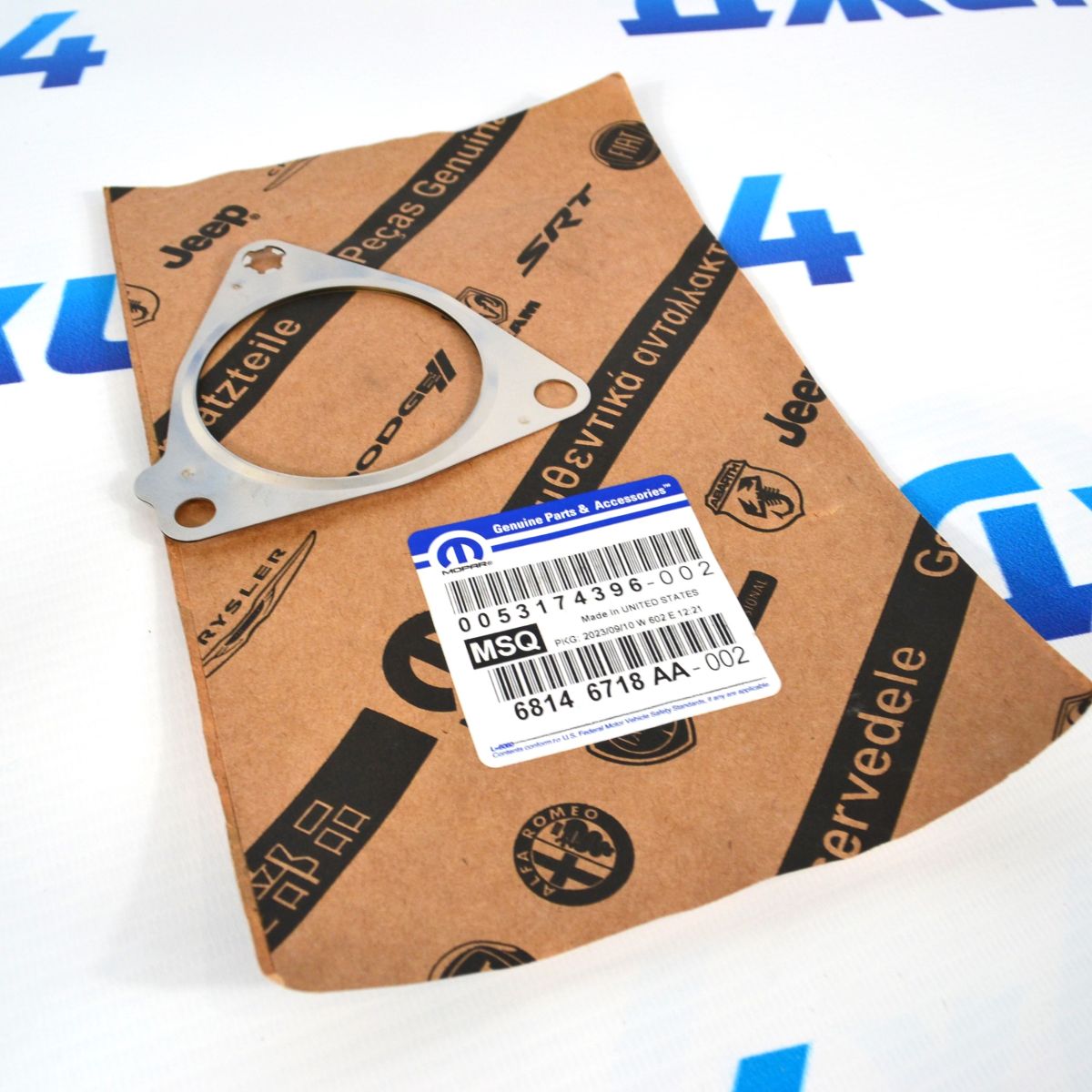 Прокладка приёмной трубы Jeep Grand Cherokee WK2/Dodge Ram 1500 DT V3.0CRD 68146718AA