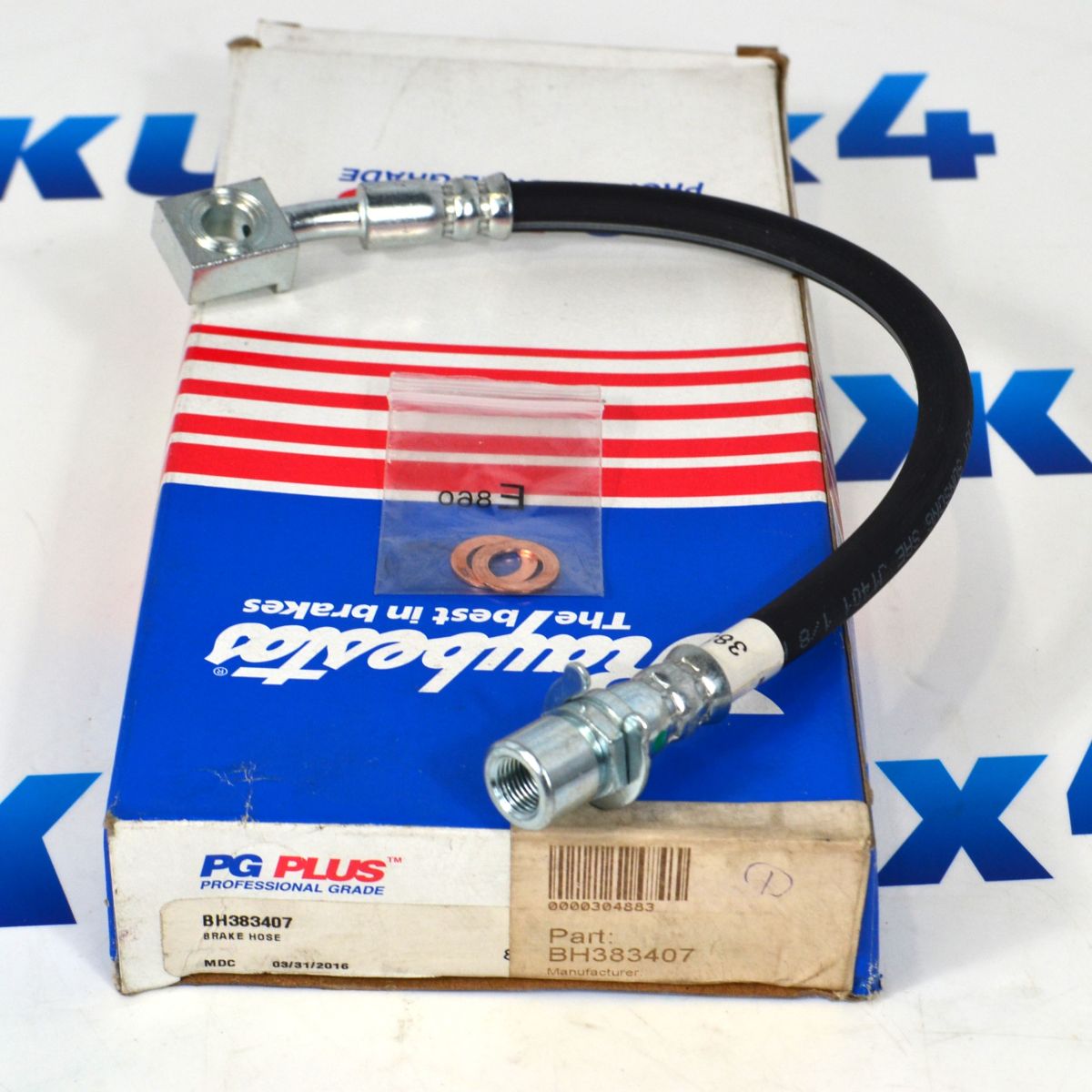 Шланг тормозный задний Cadillac Escalade/Chevrolet Tahoe (левый) BH383407