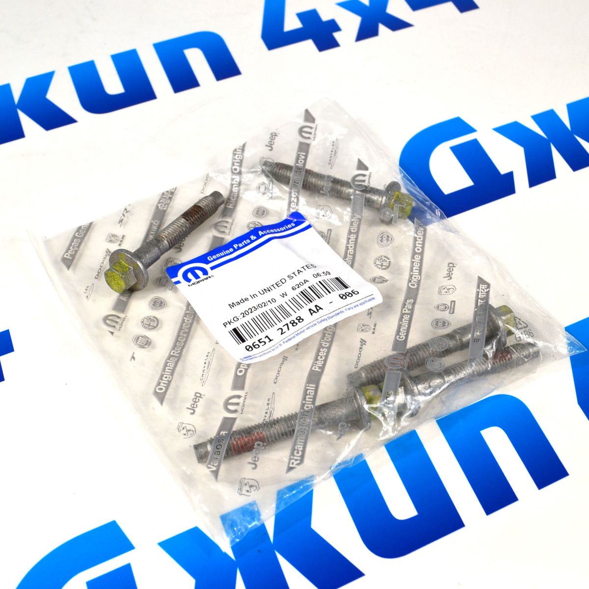 Болт выпускного коллектора Jeep/Dodge/Chrysler/Ram V5.7/6.4Hemi 2018-  (М8х1,25х54,50) 06512788AA