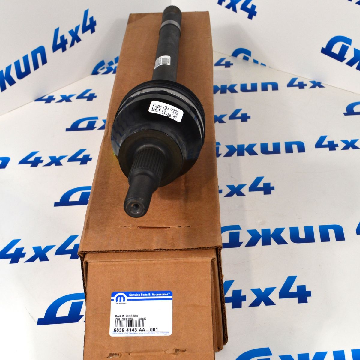 Привод передний Jeep Wrangler JL (левый) 68394143AA